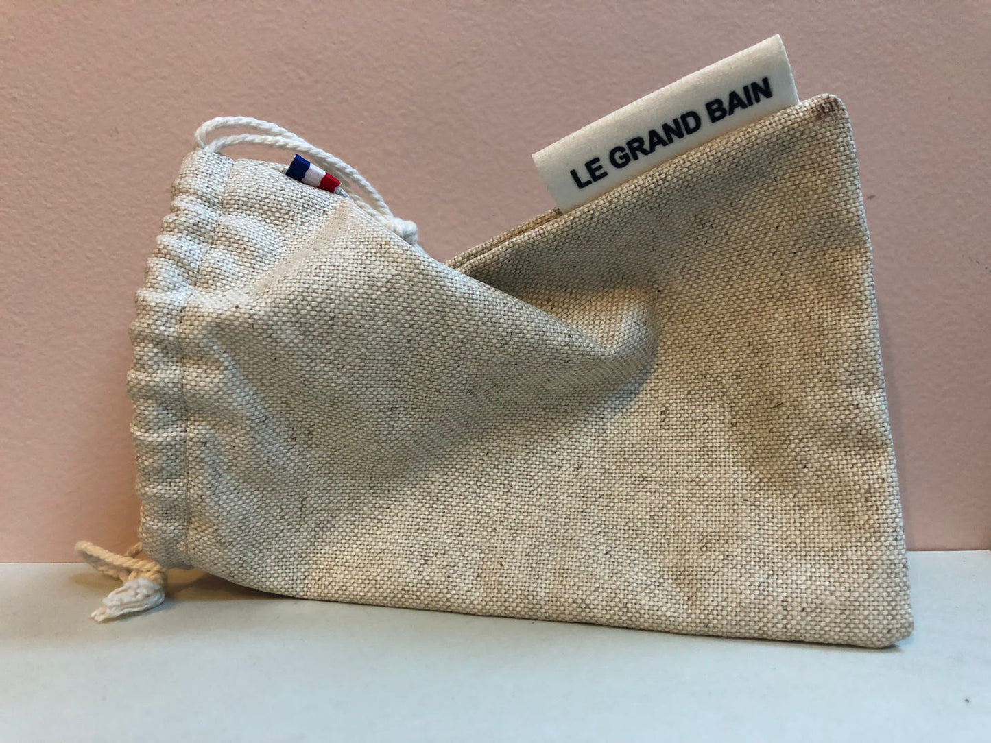 Pochette à savon beige LE GRAND BAIN